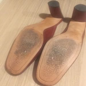 cole haan white mules